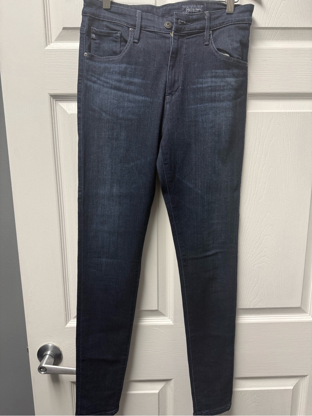 Ag Adriano Goldschmied Dark Indigo Skinny Jeans